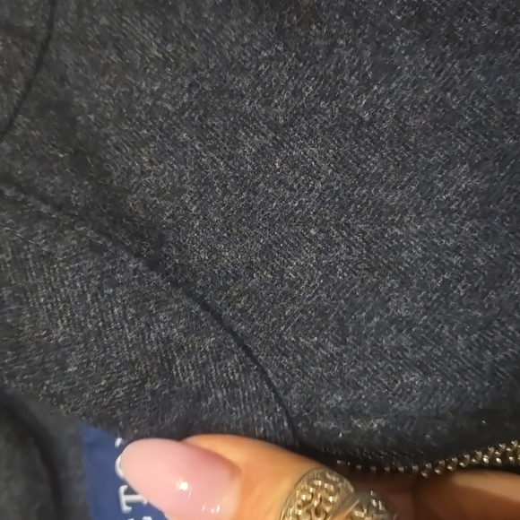 Eton Herringbone Zipper Cashmere/Wool Blend Luxury Vest - Picture 4 of 11